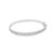 10KT White Gold Baguette Diamond Bangle 2.00ct