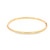 14KT Yellow Gold Diamond Bangle 2.20ct