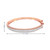 10KT Rose Gold Baguette Diamond Bangle 2.00ct