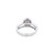 14K White Gold Diamond Ladies Engagement Ring Set 1.00ct