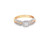 10K Yellow Gold Diamond Engagement Ring Set 0.50ctw