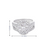 10K White Gold Diamond Round Ladies Engagement Ring Set 1.00ctw