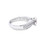 14K White Gold Diamond Circle Ladies Engagement Ring Set 1.00ctw