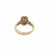 10K Yellow Gold Diamond Oval Ladies Engagement Ring Set 1.00ctw