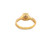 10K Yellow Gold Diamond Ladies Engagement Ring Set 0.40ctw