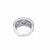 14K White Gold Diamond Ladies Engagement Ring 4.85ct
