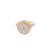 14K Yellow Gold Diamond Ladies Engagement Ring 2.75ctw