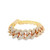 10K Yellow Gold Diamond Cuban Bracelet 20.19ct