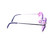 Cartier Rimless Purple and Pink Tint Lens Diamond Sunglasses 3.85ct