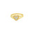 10K Yellow Gold Baby Heart Ring