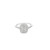 10K White Gold Baguette Diamond Engagement Ring  0.25ctw