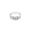 10K White Gold Baguette Diamond Engagement Ring  0.48ctw