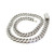 10K White Gold Baguette Diamond Miami Cuban Chain 15.50ctw 