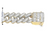 10K Yellow Gold Baguette Diamond Miami Cuban Chain 27.55ctw 