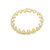 10K  Yellow Gold Baguette Diamond Heart Bracelet 3.71ct