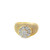 10K Yellow Gold Diamond Men's Ring 2.26ct