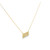 10K Yellow Gold Diamond MOM Necklace 