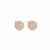  10KT Rose Gold 0.25CT Diamond Circle Earring
