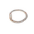 10KTRose and  White gold round Diamond Cuban Bracelets 8.50ct