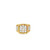 10K Gold Diamond Men Ring 1.10ct