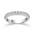 14K White Gold 0.80 Ct Women's Anniversary Band