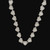  Silver Moissanite Heart Chain – 9MM | 18"