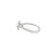14K White Gold Lab-Grown Diamond Ring 1.20ct