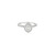 14K White Gold Lab-Grown Diamond Ring 1.20ct