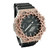 Casio G-Shock Black Rose-Tone Thorn Iced Out Diamond Watch 5.40CT