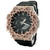 Casio G-Shock Black Rose-Tone Thorn Iced Out Diamond Watch 5.40CT