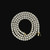 SILVER MOISSANITE TENNIS CHAIN