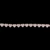 Heart Silver Moissanite Bracelet – 9MM | 7.5"