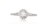 14K Yellow Gold Round Ladies Diamond Ring 0.33Ctw