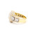  Men's 10K Yellow Gold 2.80ct Baguette Diamond  Ring