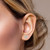  10K White Gold Diamond Earrings 0.35ct 