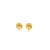 10K Yellow Gold Diamond Earrings 0.65ct 