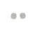 10K Yellow Gold Diamond Earrings 0.85ct 