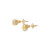 10K  Yellow Gold Diamond Earrings 0.35ct