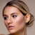 10K  Yellow Gold Micro Pave Diamond Earrings 0.60ct