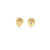 10K  Yellow Gold Diamond Earrings 0.57ct