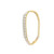 10K  Yellow Gold Baguette Diamond Tennis Bracelet 3.65ct