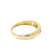 Men's 10K Yellow Gold 0.15ct Diamond Band Ring 