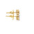 10K Yellow Gold Diamond Earrings 0.26ctw