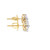 10K Yellow Gold Diamond Earrings 0.21ctw