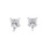 10K  White Gold Diamond Earrings 0.55ct