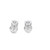 14K  White Gold Diamond Earrings 0.57ct