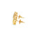 10K Yellow Gold  Diamond Earrings 1.00ctw