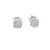 10K  White Gold Diamond Earrings 0.30ctw