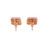 10K Rose Gold Baguette Diamond Earrings 1.05ct 