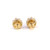 10K Yellow Gold Diamond Earrings 0.55ct 